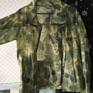 Camo Nike 6.0 Packable Rain Jacket Windbreaker